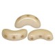 Les perles par Puca® Arcos beads Opaque beige ceramic look 03000/14413